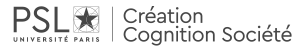 PSL Création Cognition Société